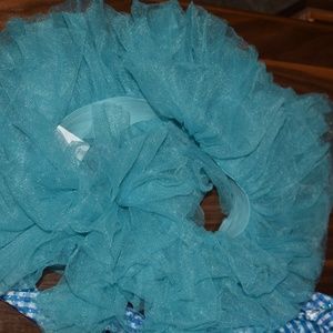 light blue tutu